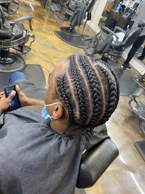 Men braids