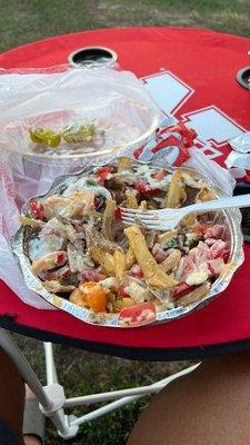 Loaded gyro fries