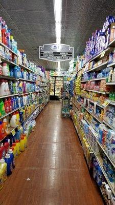 Clean and neat aisles