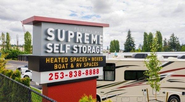 Federal Way Supreme Self Storage located at 35200 Pacific Hwy S, Federal Way, WA 98003