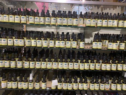 tinctures aplenty