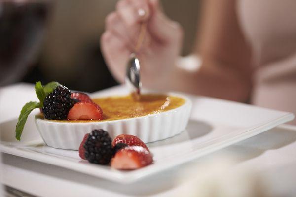 Our Signature Creme Brulee