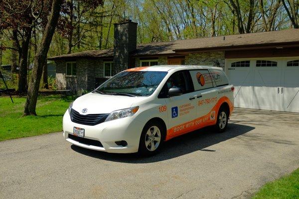 Wheelchair Accessible Vans for safe transportation around Chicagoland.