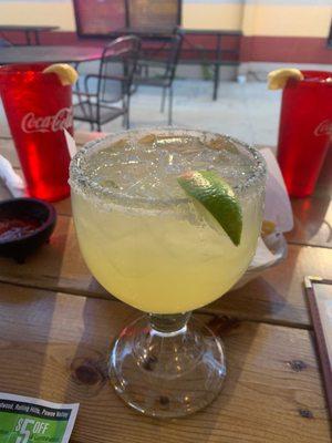 Jumbo margarita!!