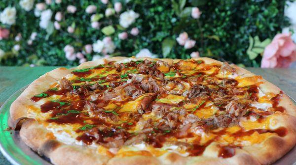 BBQ Pork Pizza