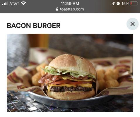 Bacon Burger