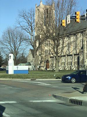 Church view from the street