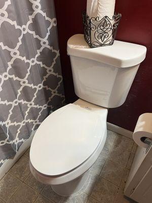 New toilet