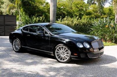 2010 BENTLEY GT SHIPPING FROM SARASOTA FLORIDA TO MALIBU CALIFORNIA