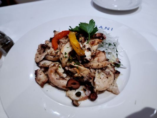 Grilled octopus