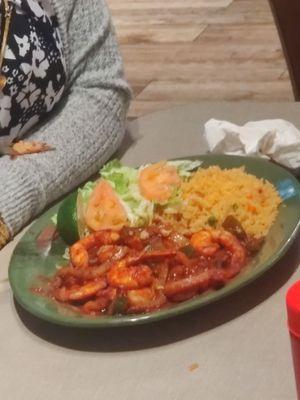 Camarones a la Diabla