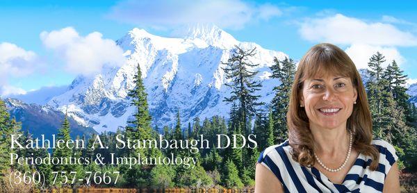 Dr. Kathleen A. Stambaugh D.D.S. P.S. and Picture Lake, Artist Point, Mt. Baker Northern Cascades.