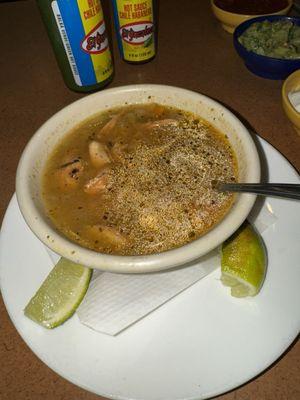 Chicken Vegetables with Rice Soup