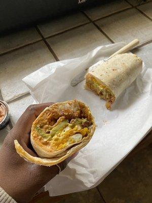 Haus Breakfast Burrito