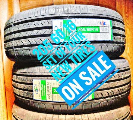 205 60 16  NEW TIRES SET OF 4 CALL 904 343 2771 FOR PRICE QUOTE