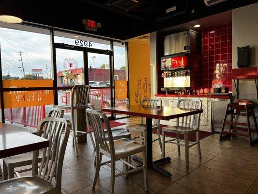 Dining area.