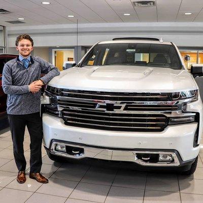 TJ Grove, Sales Consultant at Allen Chevrolet Cadillac.