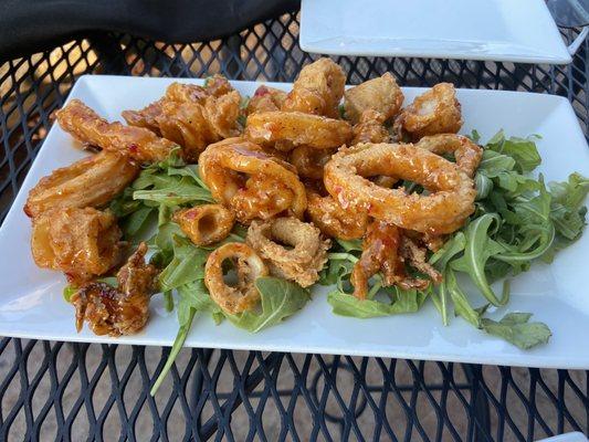 Sweet Chili Calamari $16