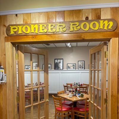 The Pioneer Room