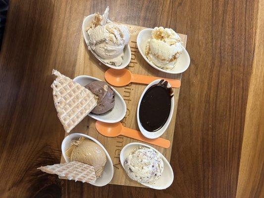 Ice cream flight