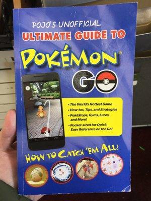 They sell Pokémon Go guides here! Lol! :D