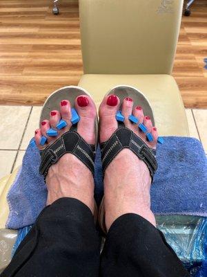 Valentines toes!