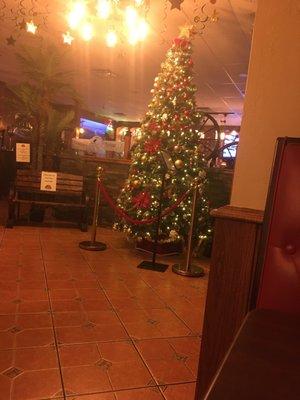 Christmas tree at Esmeralda