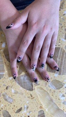 Beautiful nail design by Jenny at VIP nails!