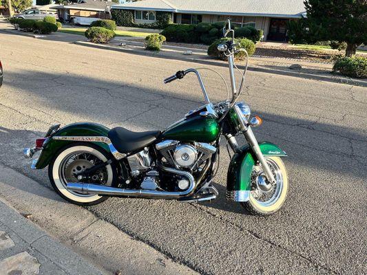 96 custom heritage softail nostalgia