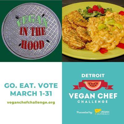 Vegan Chef Challenge Poster