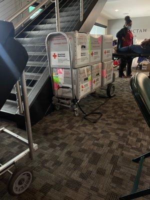 American Red Cross blood drive