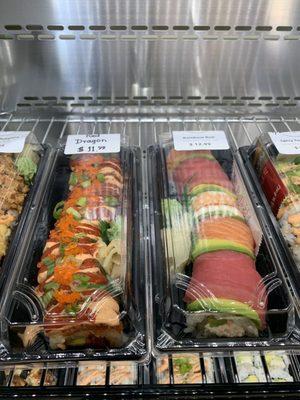 Sushi to go looks delicious!