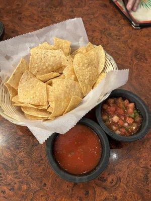 Chips and salsa (free)