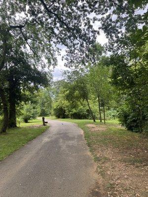 Walking/running/biking path