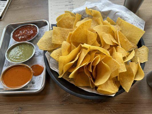 Chips and salsas