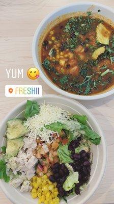 Tortilla soup & fiesta salad