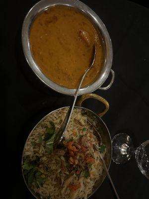 chicken tikka masala , chicken biriyani