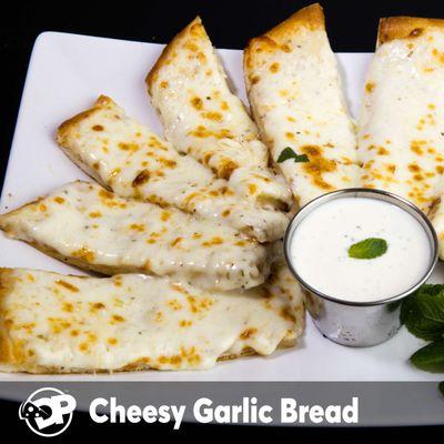 Garlic Sauce and Mozzarella Cheese