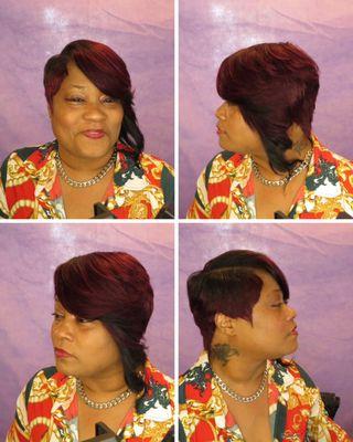 27 piece quick weave