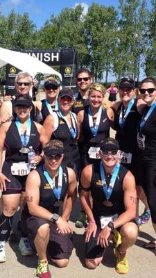 The Team at the Cleveland Marathon