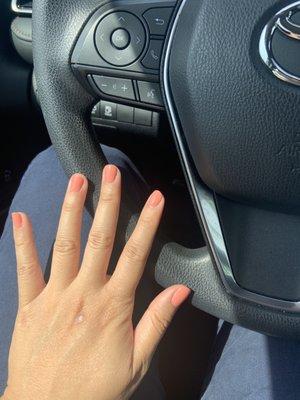 Gel manicure ($37)