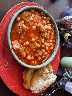 Big bowl of Menudo