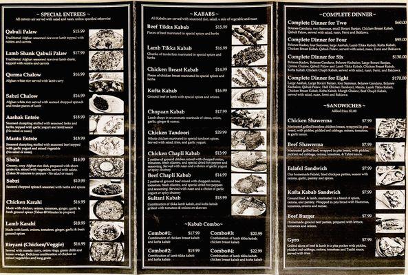 Bethlehem Restaurant & Grocery's Menu