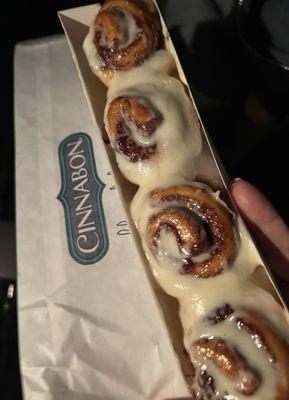 10.4.24 Thank you Cinnabon 4pk rewards!!