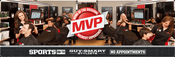 Get away from it all and experience the Sport Clips MVP! Enjoy a precision haircut followed by a classic barbershop hot towel.