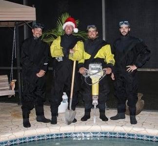 Dry Suits and Christmas cards