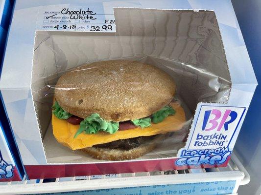 Cheeseburger Cake