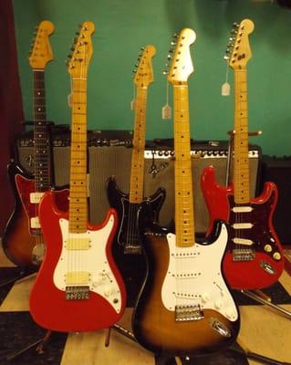 Fender guitars!