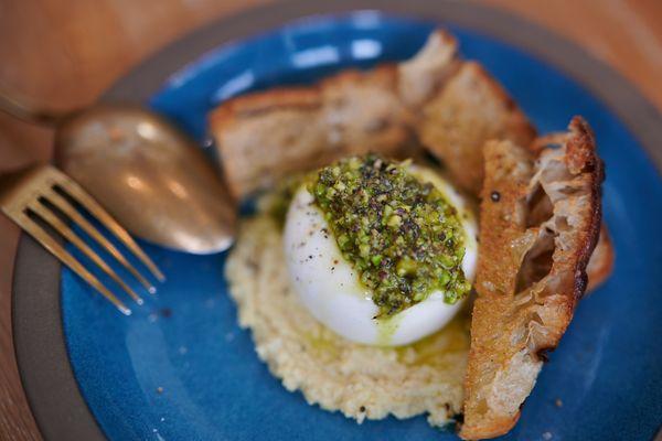 Seasonal Burrata Salad (Yes they call this a salad)