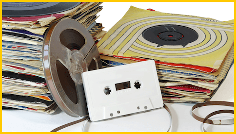 Digital transfer and remaster of the various analog tapes & vinyl discs are featured at Milwaukee MEDIA.